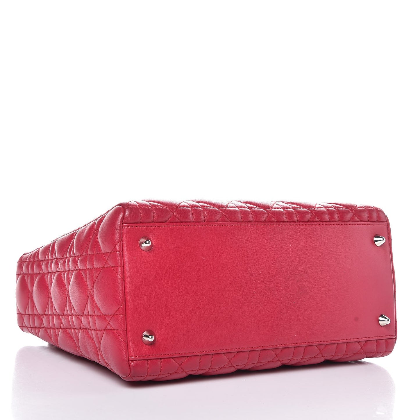 Lambskin Cannage Medium Lady Dior Pink