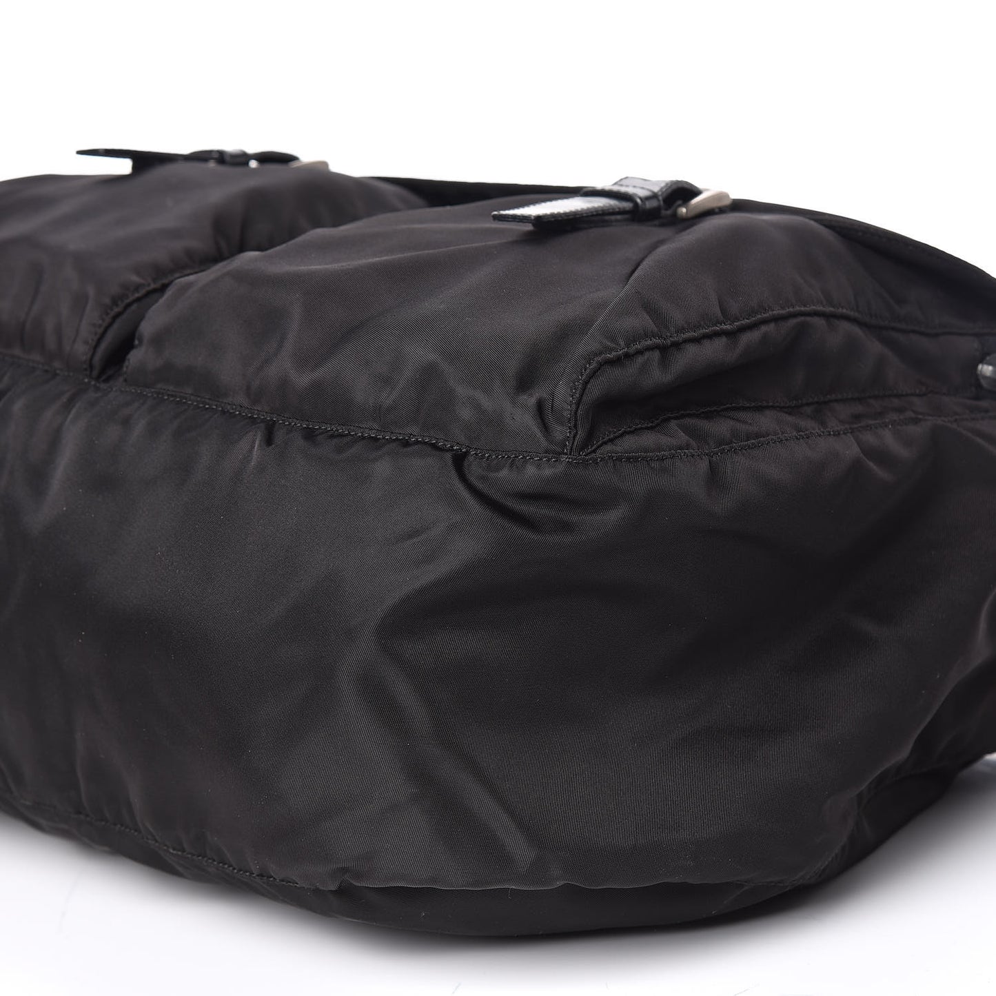 Tessuto Nylon Messenger Bag Black