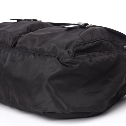 Prada Tessuto Nylon Messenger Bag Black 6 of 10