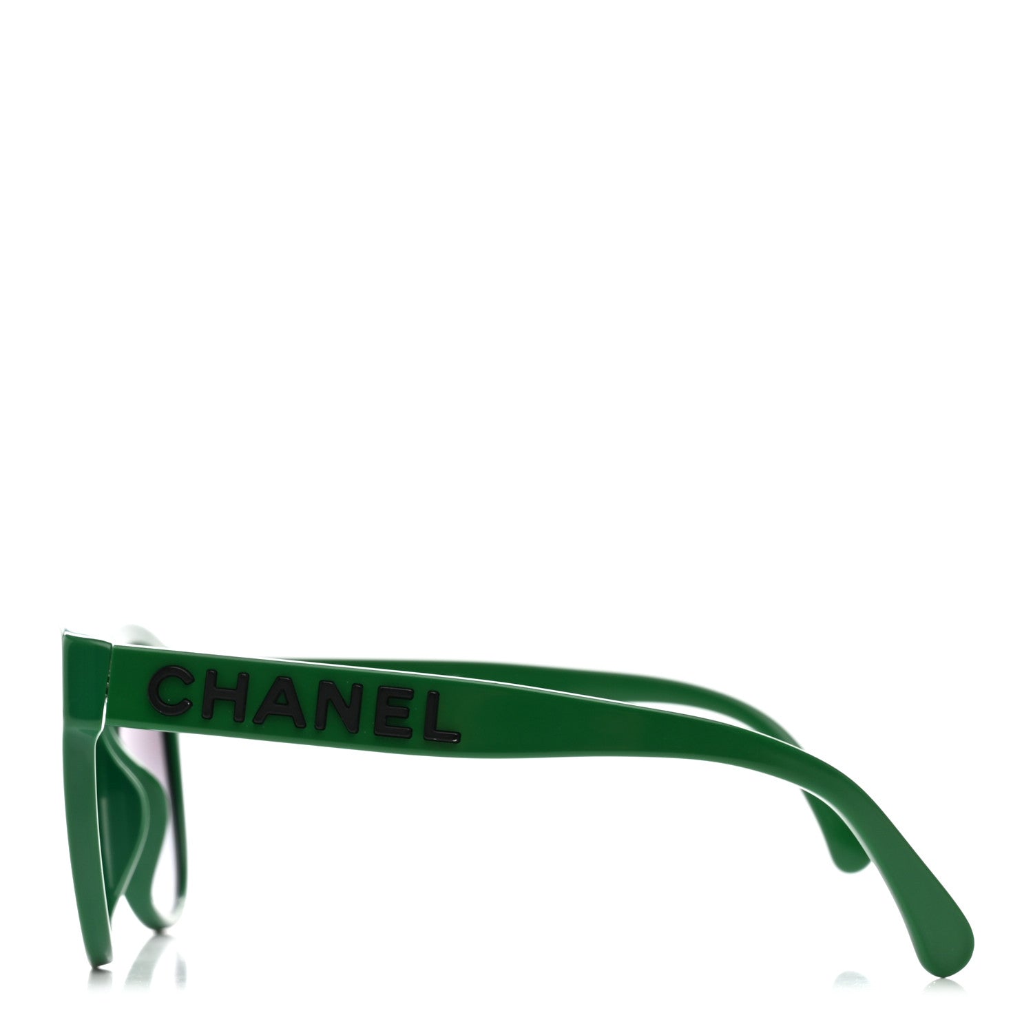 Chanel Acetate Pantos Logo Sunglasses 5458-A Green 3 of 7