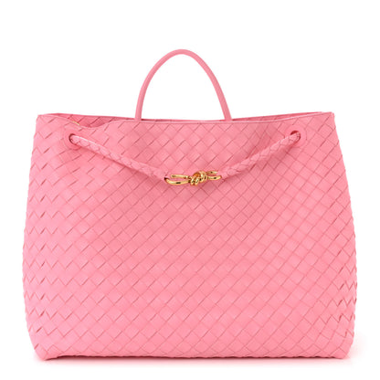 Bottega Veneta Nappa Intrecciato Large Andiamo Shoulder Bag Ribbon 1 of 9