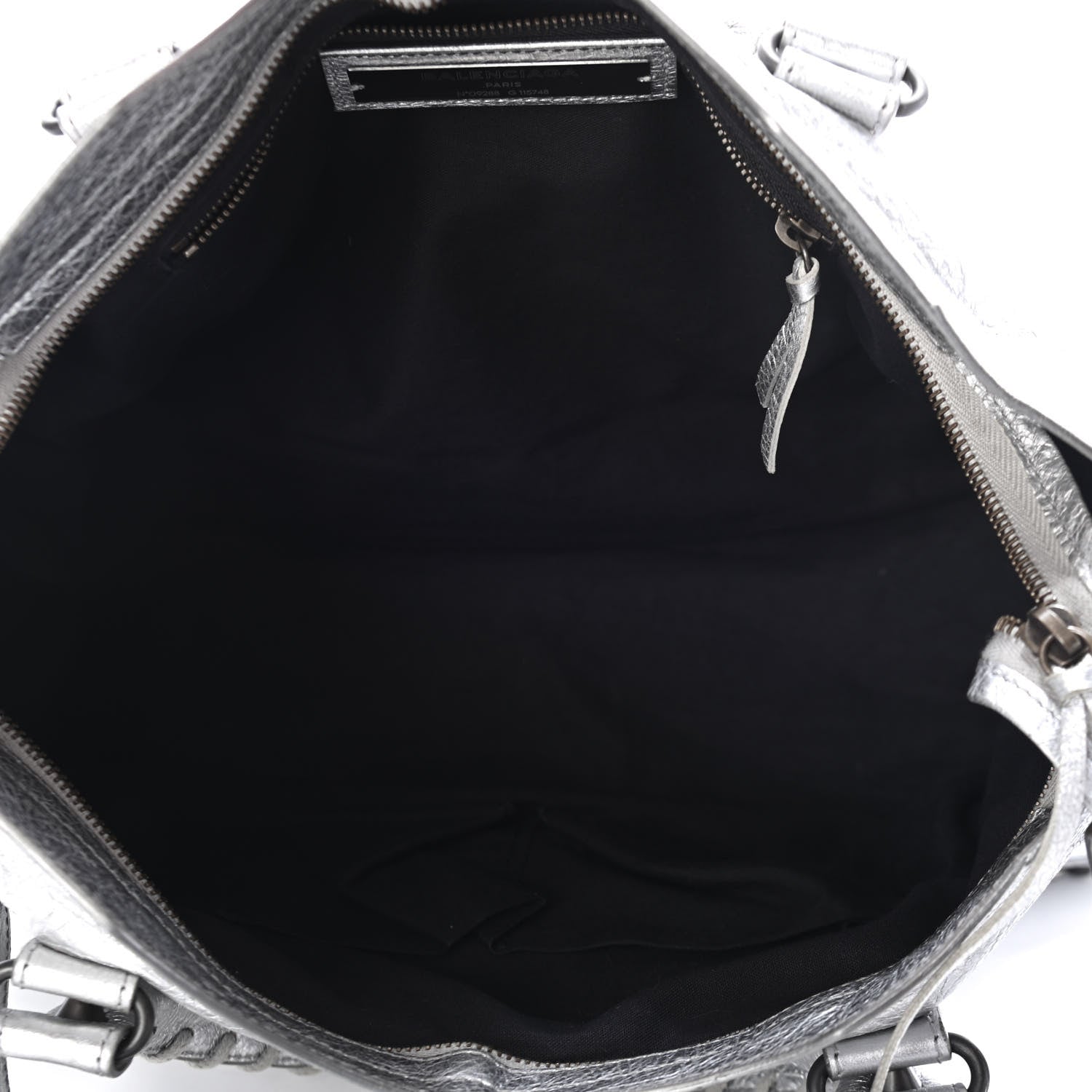 Balenciaga Agneau Classic Hardware City Gris Aluminum 4 of 4
