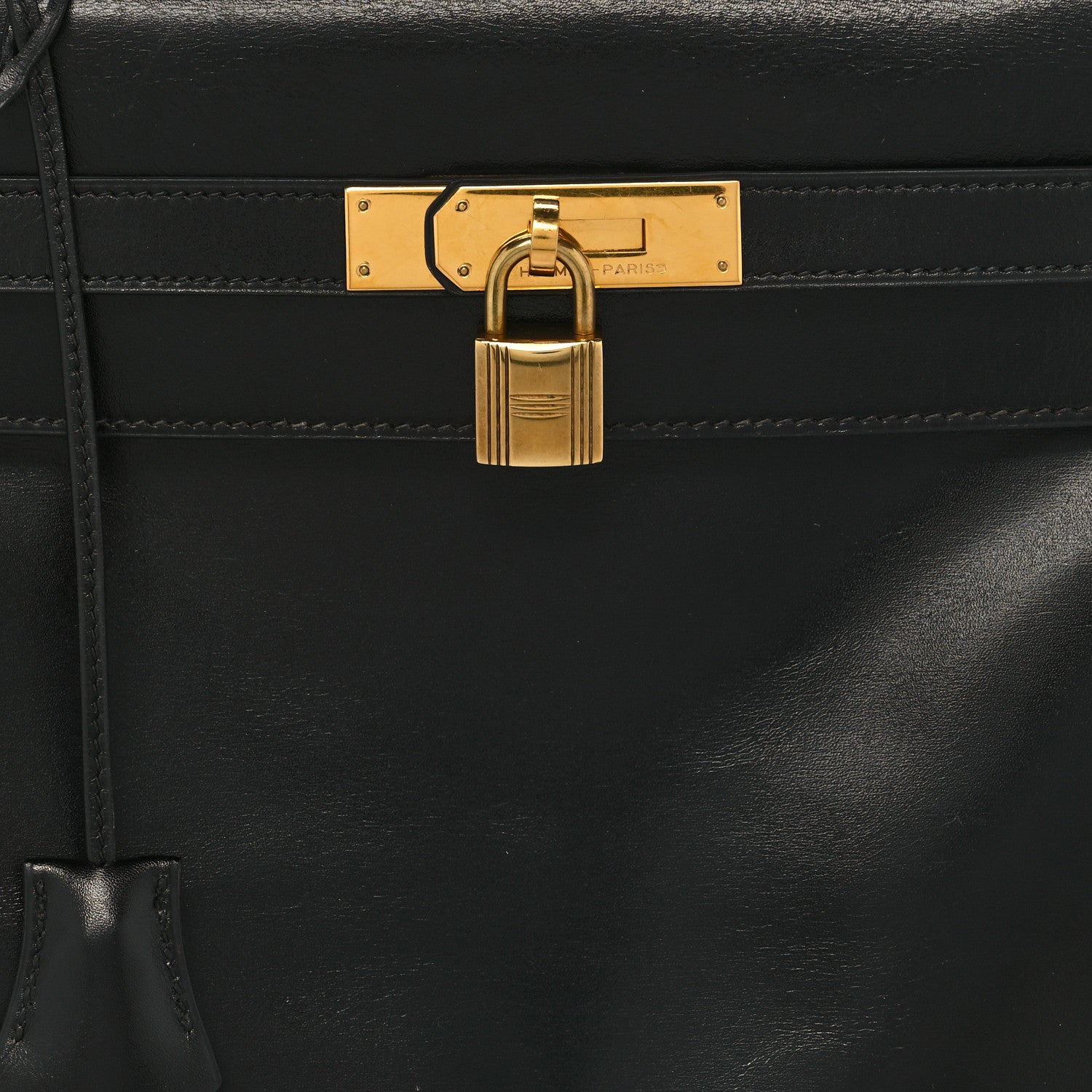 Hermes Box Kelly Retourne 32 Black 8 of 13