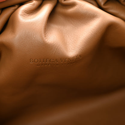 Bottega Veneta Smooth Butter Calf The Pouch Oversized Clutch Teak 7 of 9