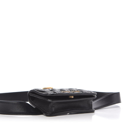 Miu Miu Nappa Matelasse Mini Belt Bag Black 4 of 9