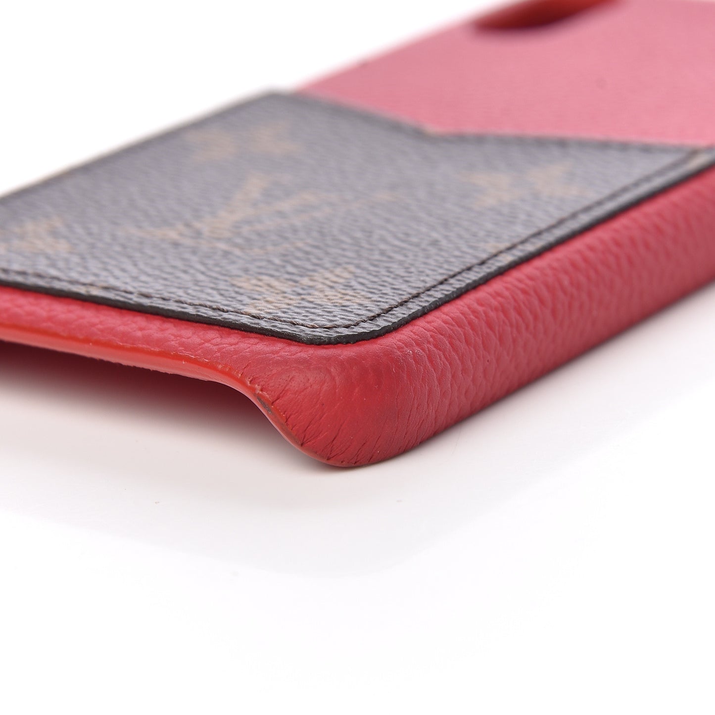 Monogram iPhone X XS Bumper Cherry