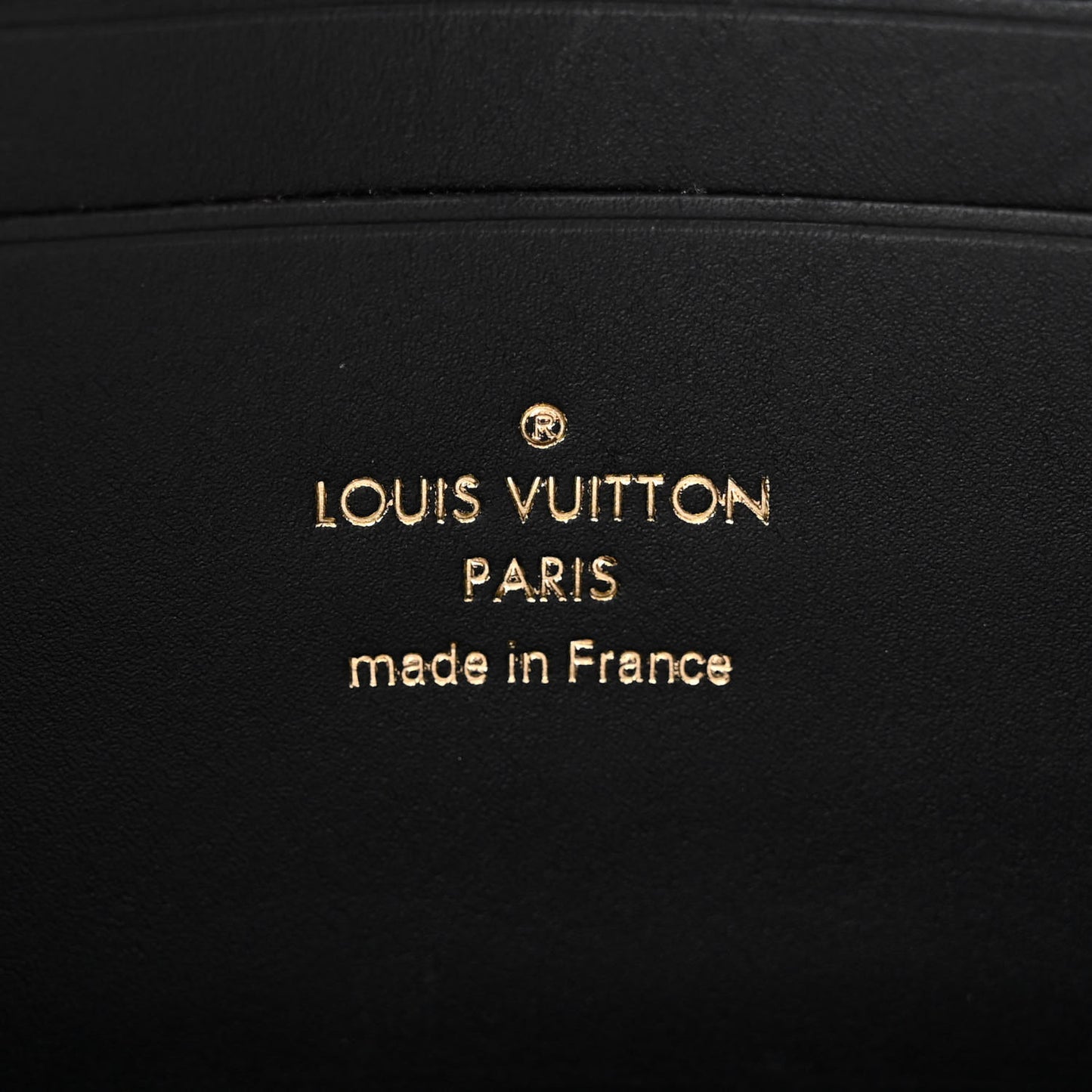 LOUIS VUITTON Reverse Monogram Dauphine Chain Wallet