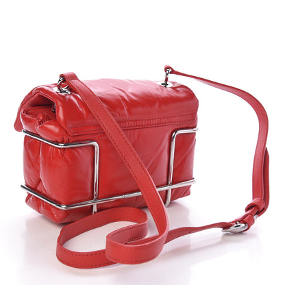 Alexander Wang Calfskin Quilted Halo Xbody Bag Red 5 of 11