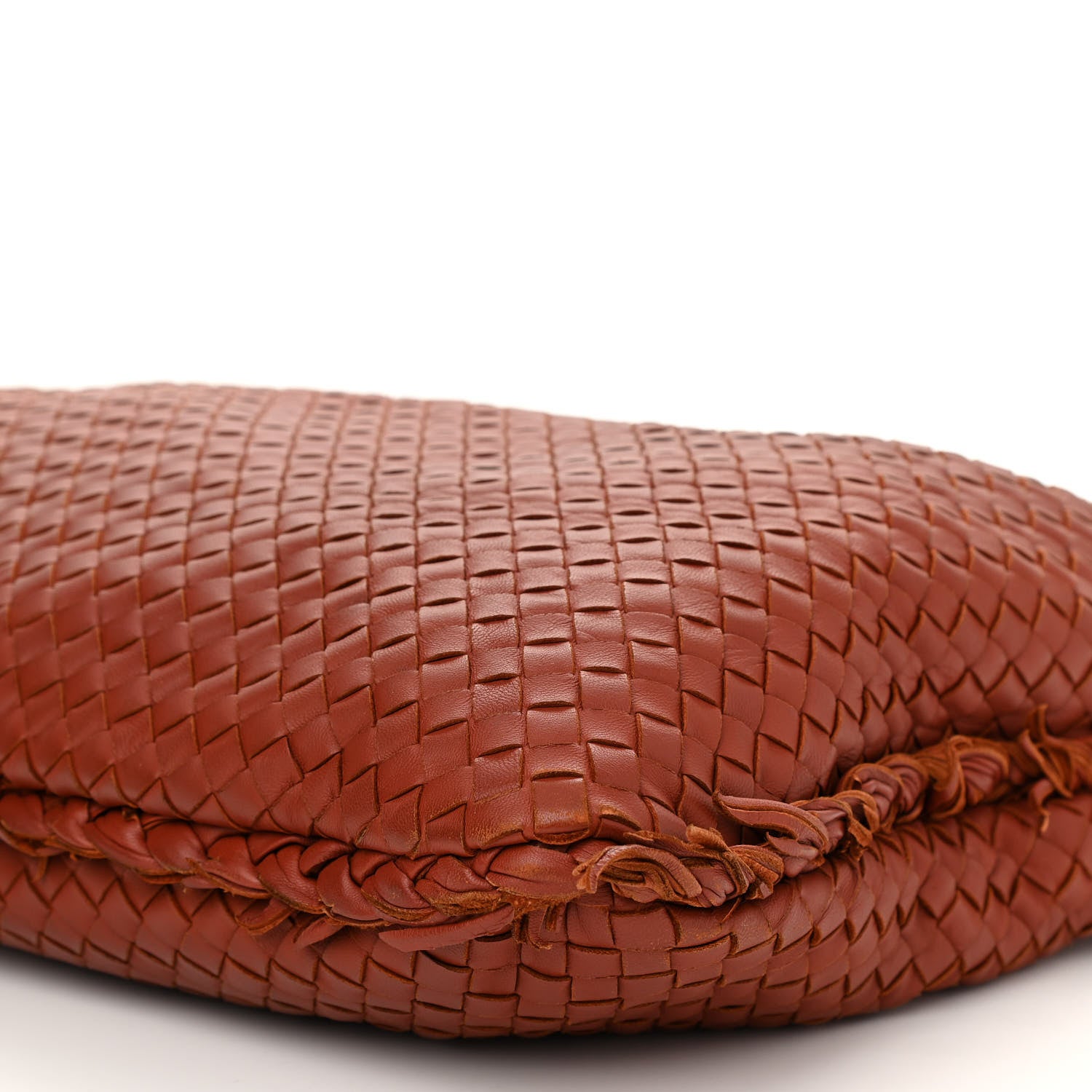 Bottega Veneta Nappa Intrecciato Fuzzy Large Veneta Hobo Rust 10 of 11