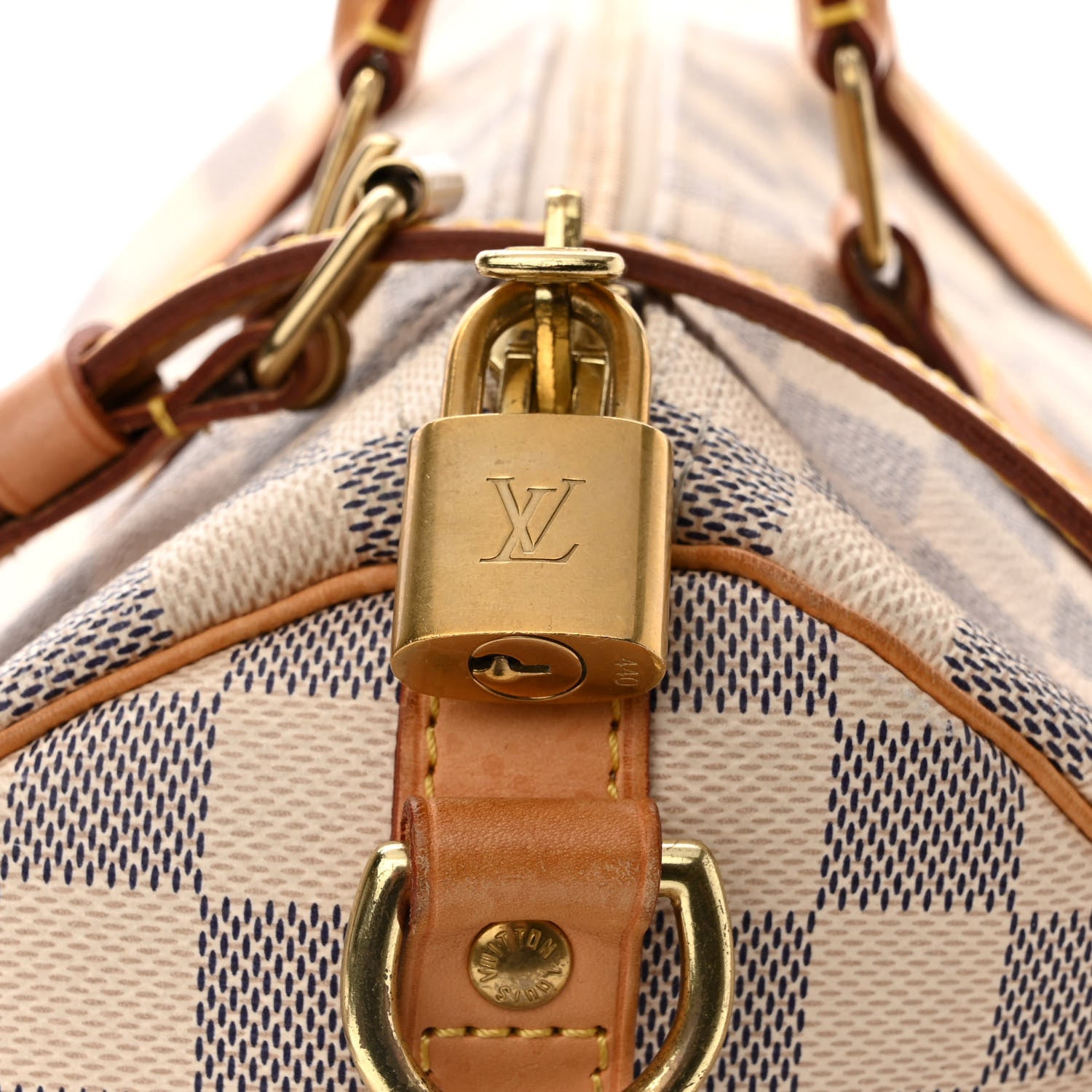 Louis Vuitton Damier Azur Speedy Bandouliere 30 12 of 12