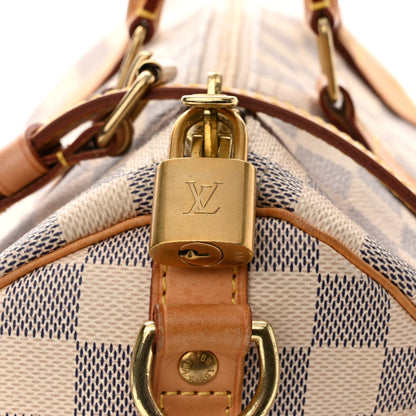 Louis Vuitton Damier Azur Speedy Bandouliere 30 12 of 12