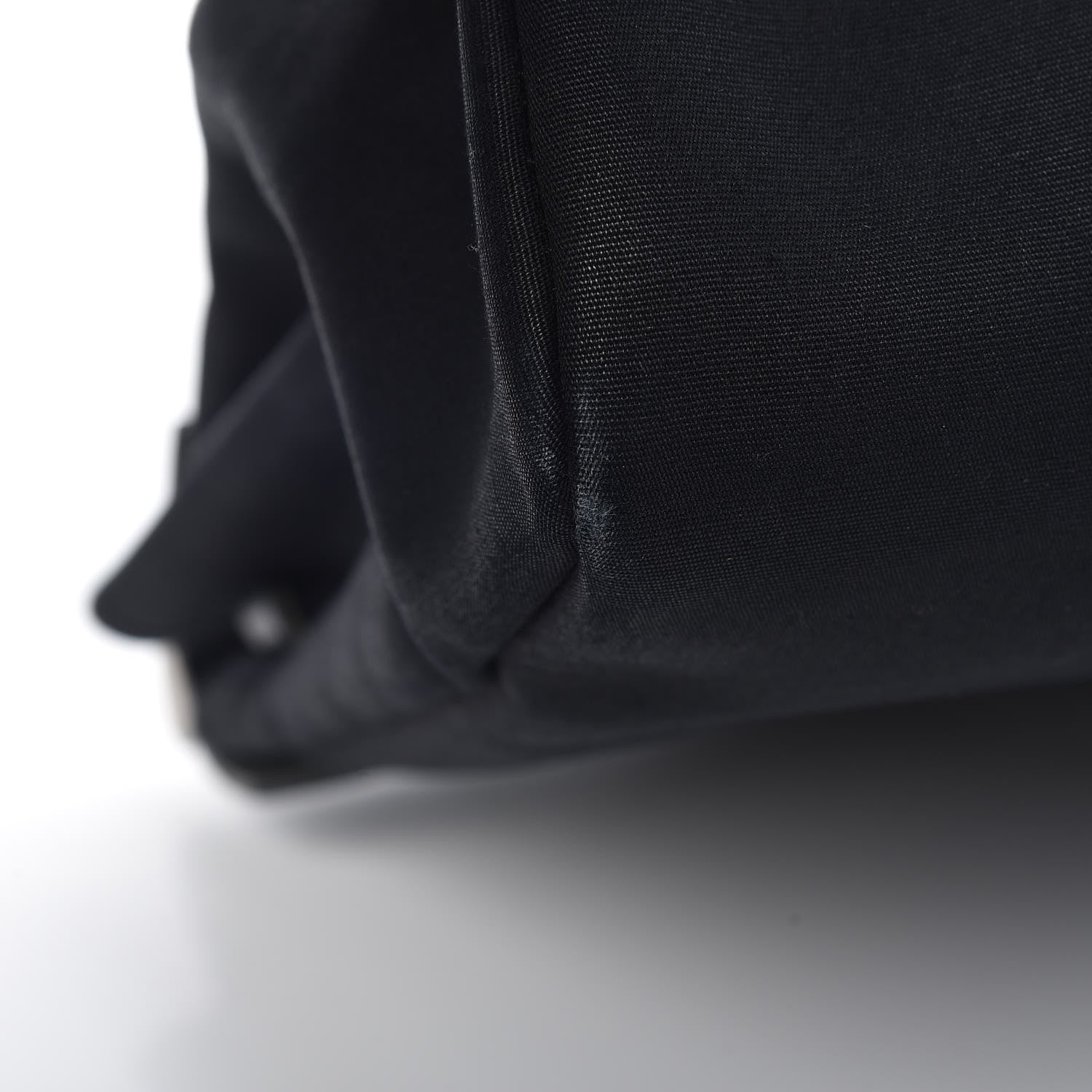Hermes Toile Vache Calfskin Herbag 40 GM Black 15 of 18