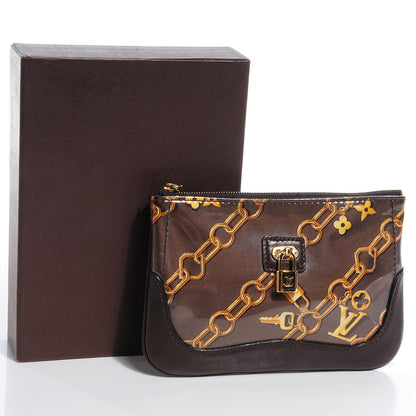 Louis Vuitton Monogram Charms Pochette Plate Taupe 5 of 8
