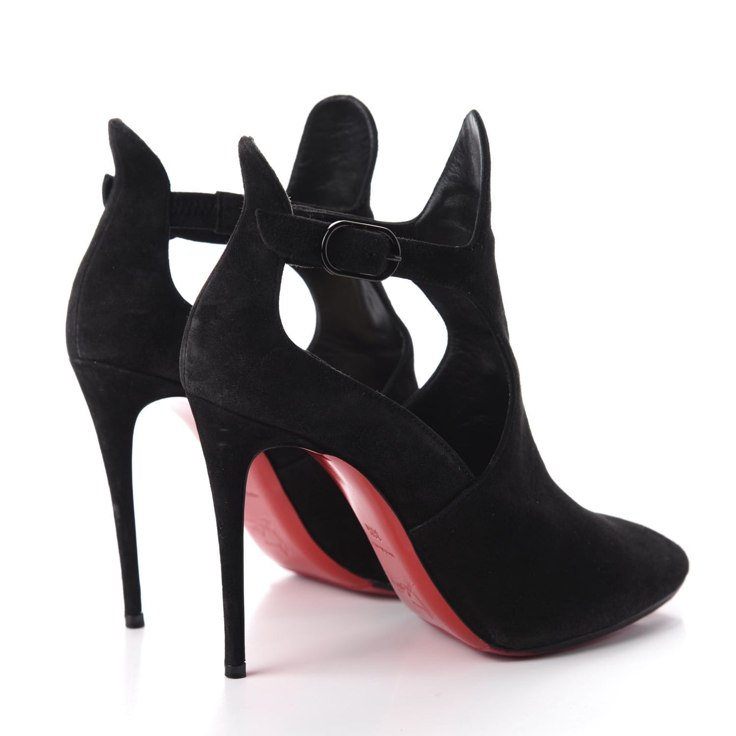 Veau Velours Canadada 100 Booties 36.5 Black