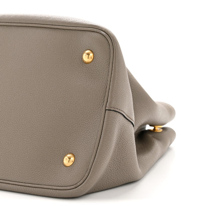 Prada Vitello Daino Tote Argilla 11 of 15
