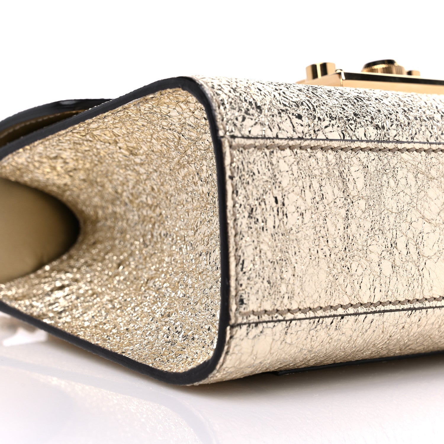 Gucci Galassia Small Padlock Shoulder Bag Platino 8 of 11