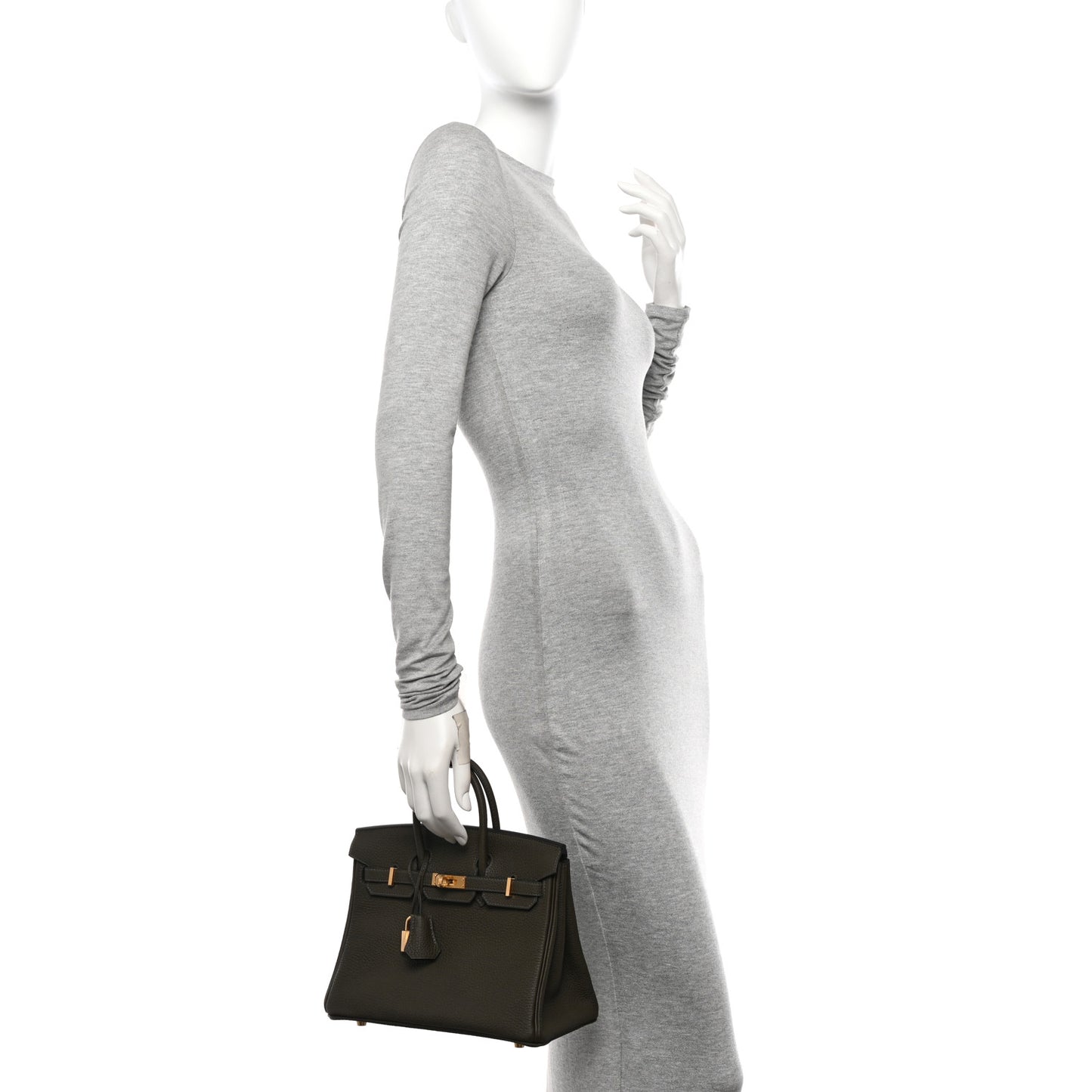 Togo Birkin 25 Vert De Gris