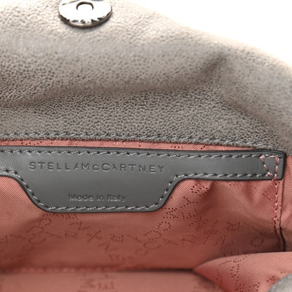 Stella McCartney Shaggy Deer Mini Falabella Fold Over Tote Light Grey 5 of 8