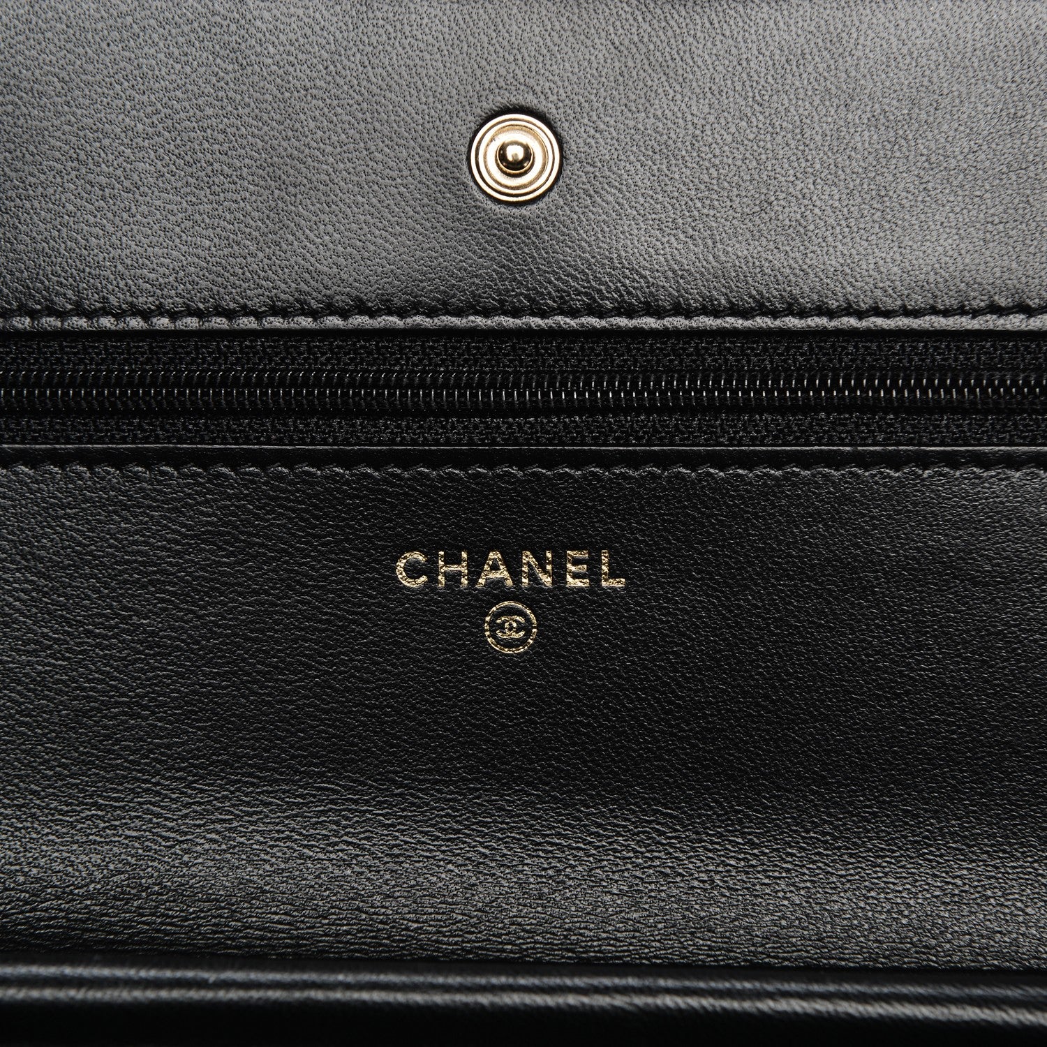 Chanel Lambskin Quilted Emoticon Wallet On Chain WOC Black 6 of 8