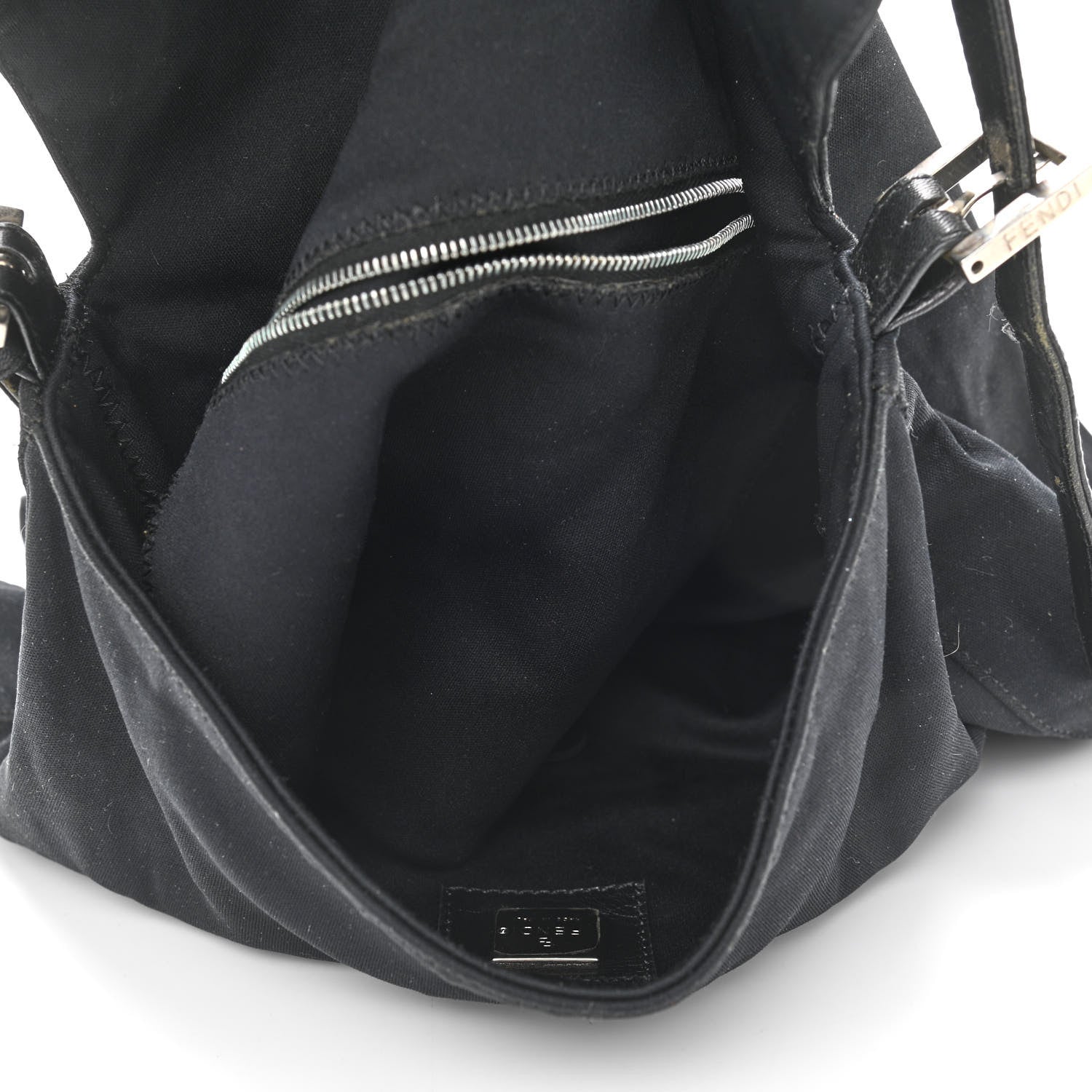 Fendi Neoprene Mama Baguette Black 4 of 9