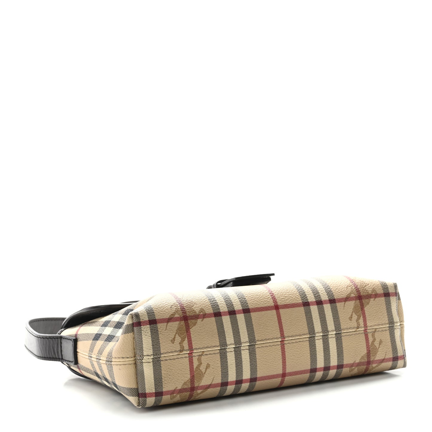 Haymarket Check Buckle Shoulder Bag Chocolate