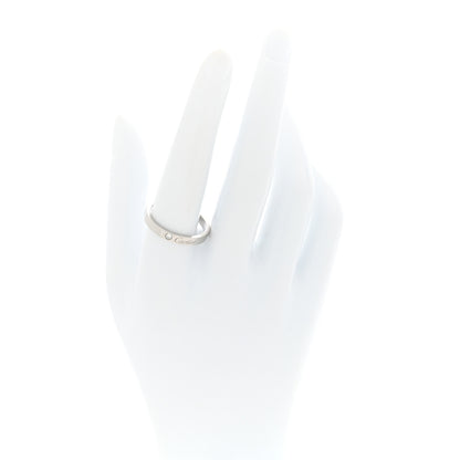 Cartier Platinum Diamond 3mm C De Cartier Wedding Band Ring 61 9.5 2 of 5