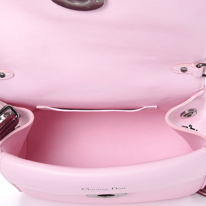 Christian Dior Metallic Patent Smooth Calfskin Mini Be Dior Flap Pink Fuchsia 5 of 9