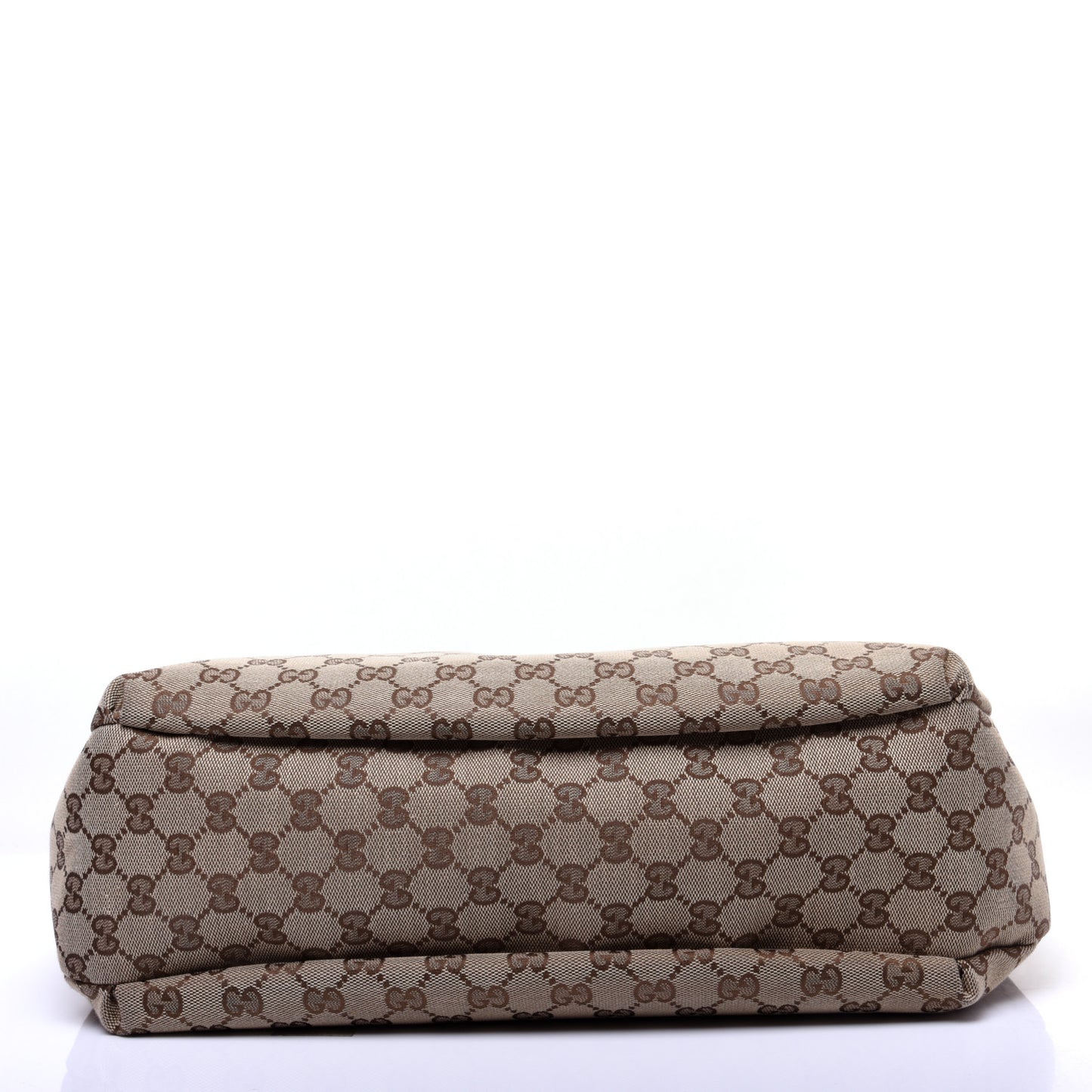 Monogram Large New Ladies Web Hobo Dark Brown