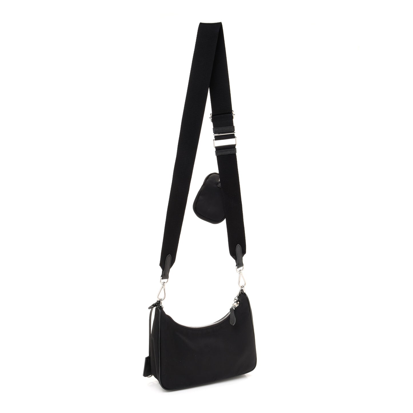 Nylon Re-Edition 2005 Shoulder Bag Black