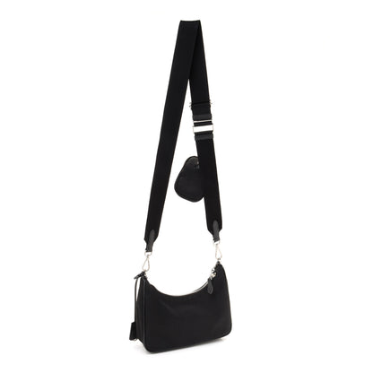 Prada Nylon Re-Edition 2005 Shoulder Bag Black 3 of 15