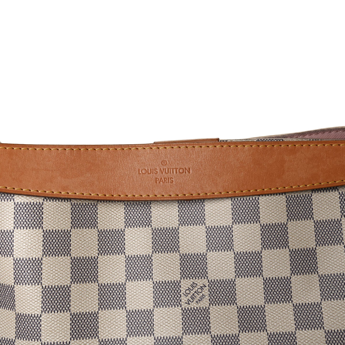 Damier Azur Graceful MM Rose Ballerine