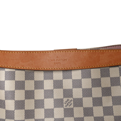 Louis Vuitton Damier Azur Graceful MM Rose Ballerine 9 of 12