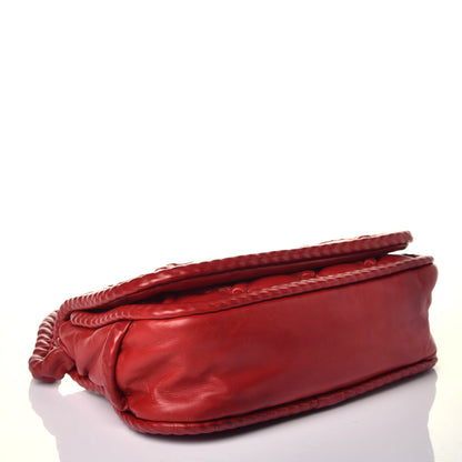 Chanel Lambskin Hidden Chain Flap Red 4 of 9