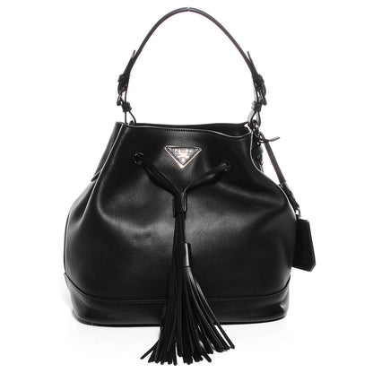 Prada City Calf Bucket Bag Nero Black 1 of 9