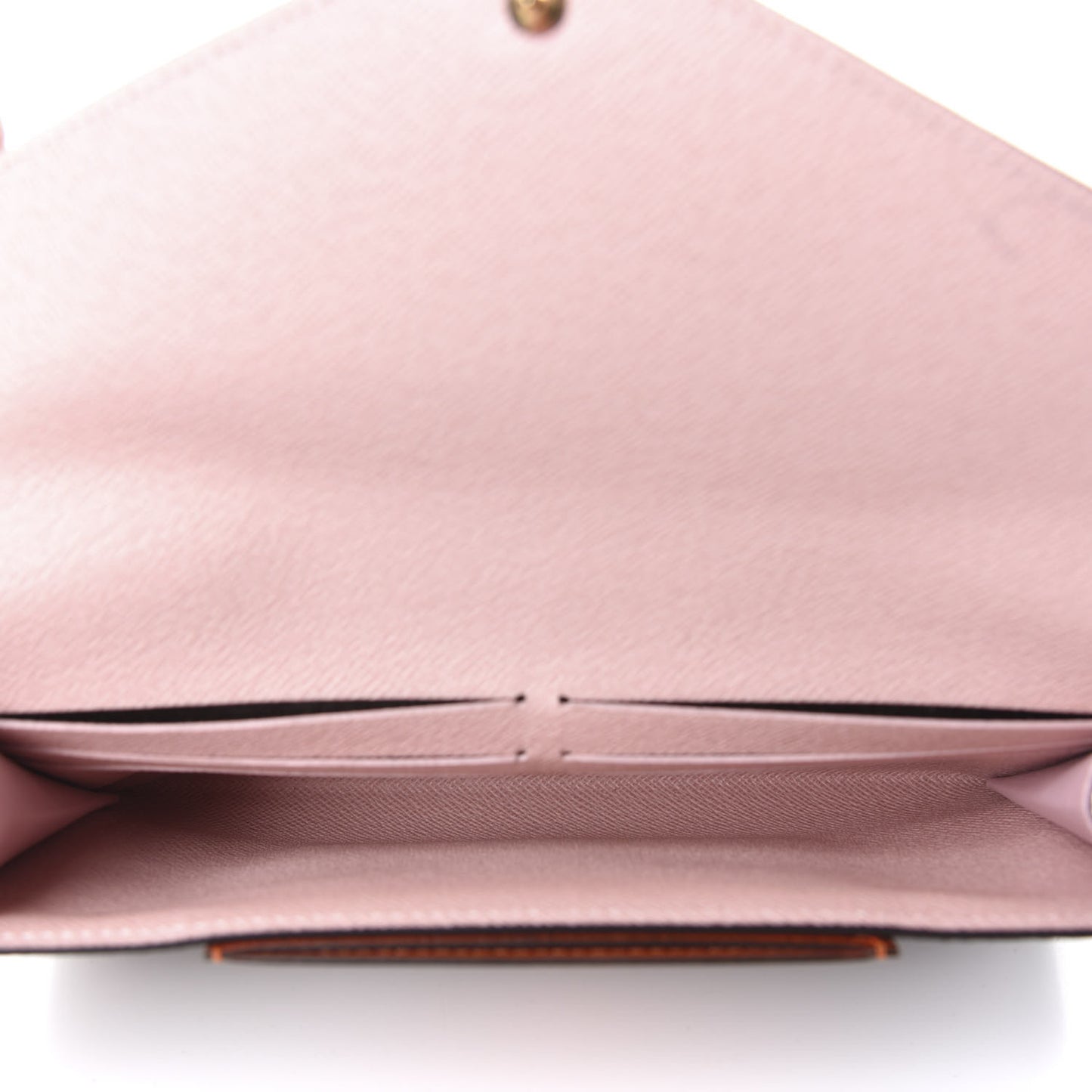 Monogram Jeanne Wallet Rose Ballerine