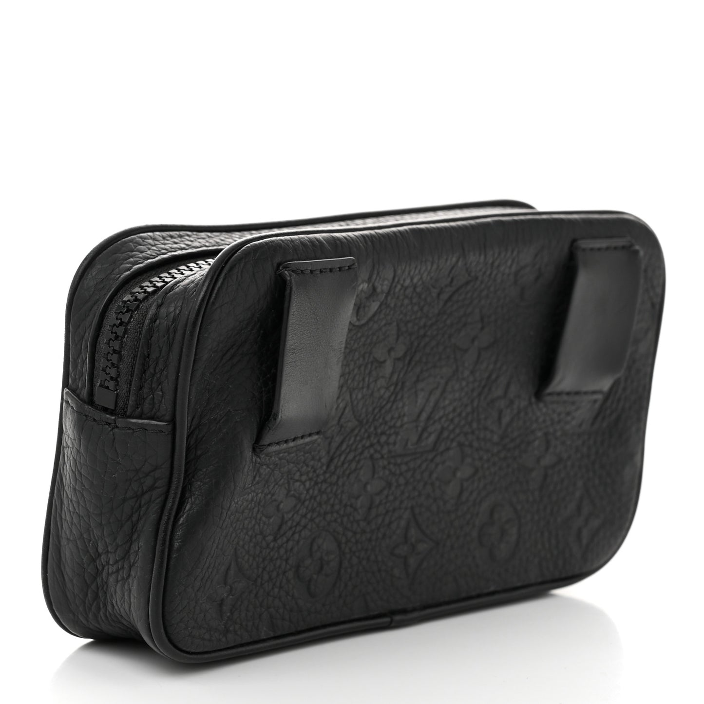 Taurillon Monogram Uniformes Solar Ray Soft Pochette Volga Belt Bag Black