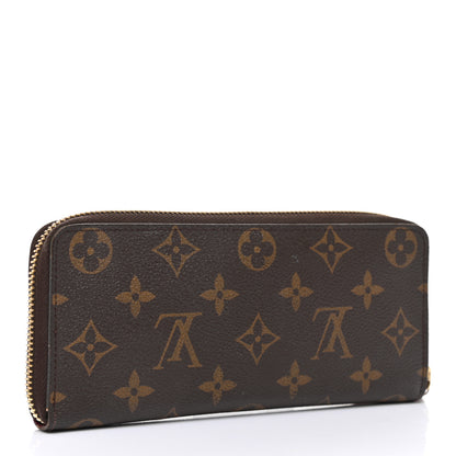 Louis Vuitton Monogram Clemence Wallet Hot Pink 3 of 13