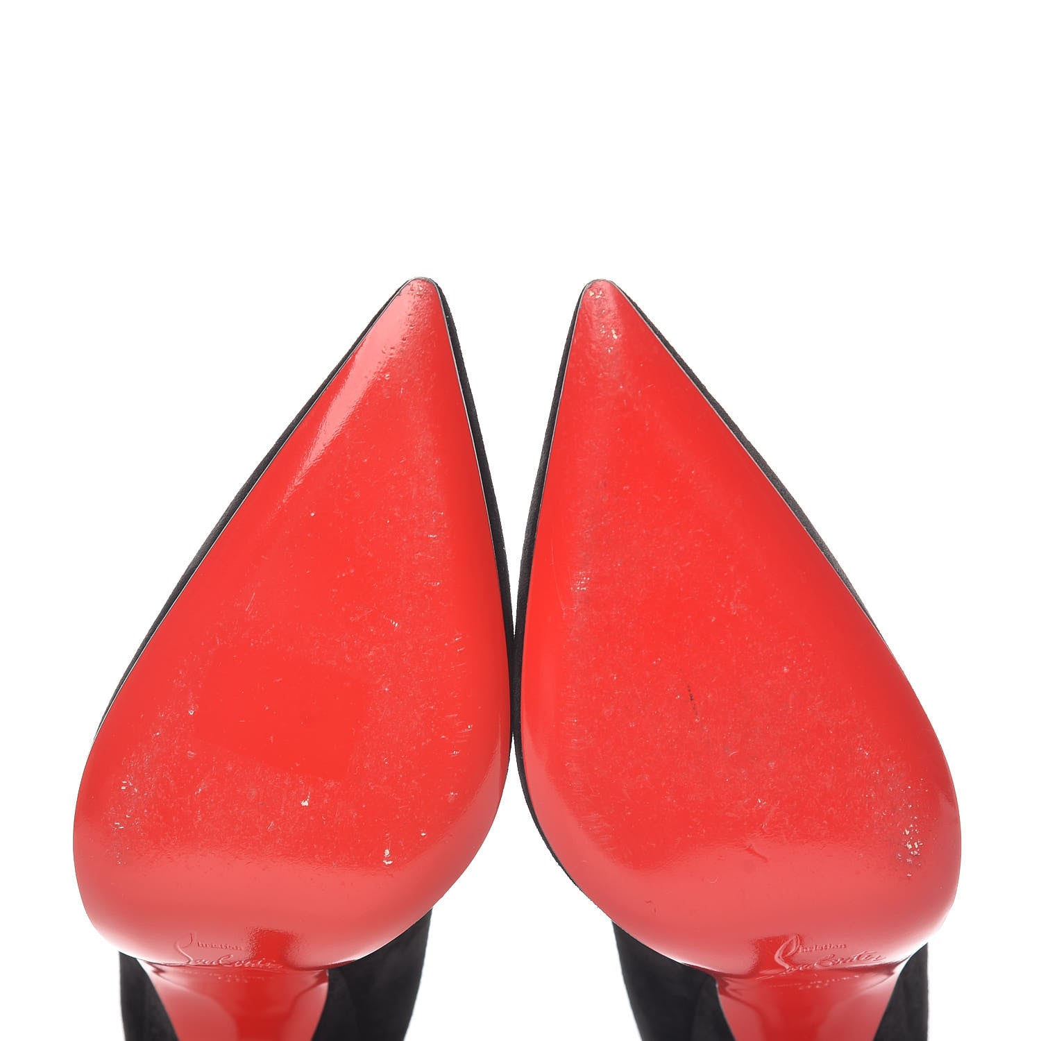 Christian Louboutin Veau Velours Alminette 100 Pumps 36 Black 8 of 11