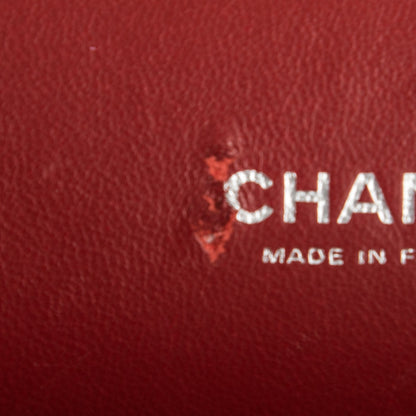 Chanel Caviar Quilted Maxi Double Flap Red 8 of 9