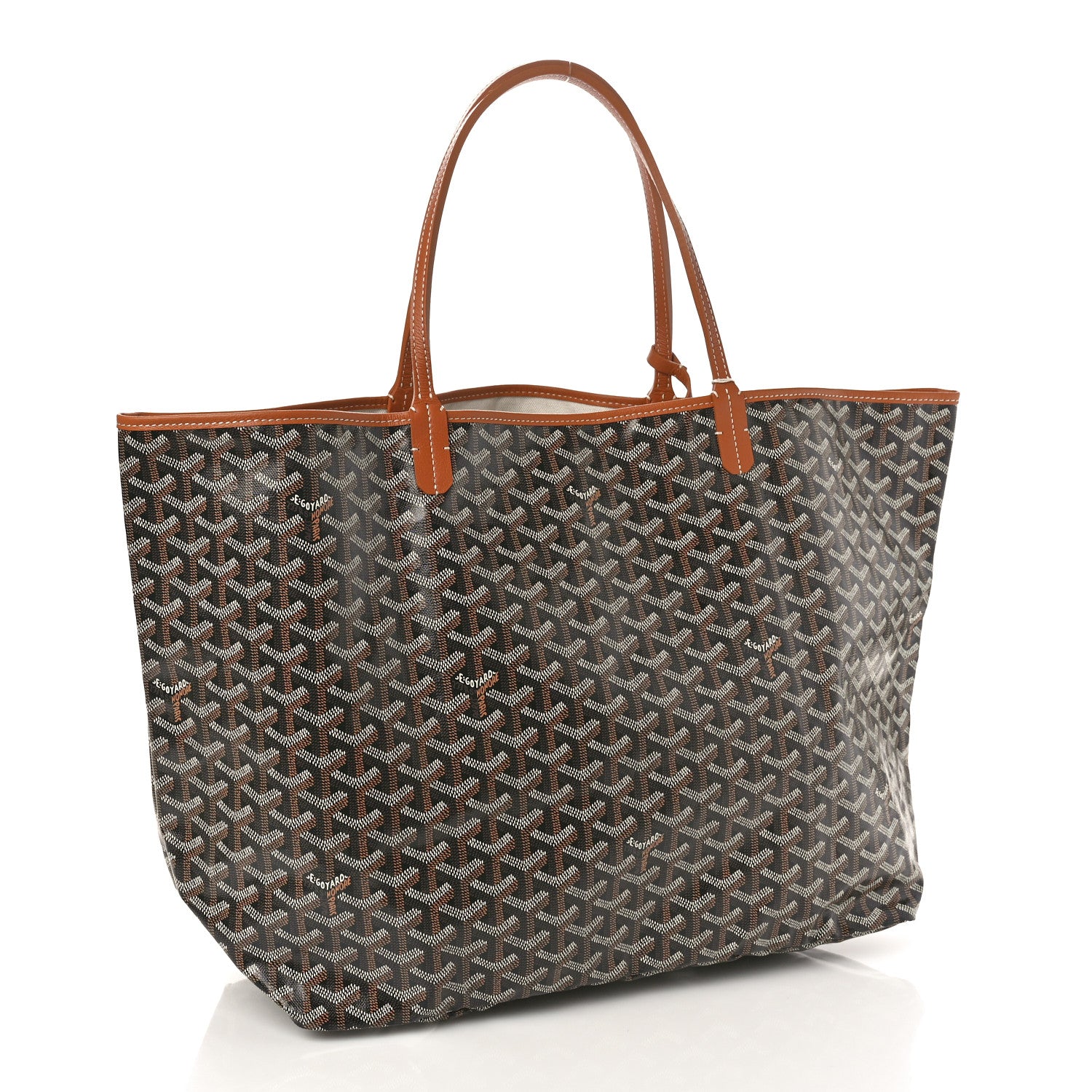 Goyard Goyardine Saint Louis GM Black Gold 4 of 9