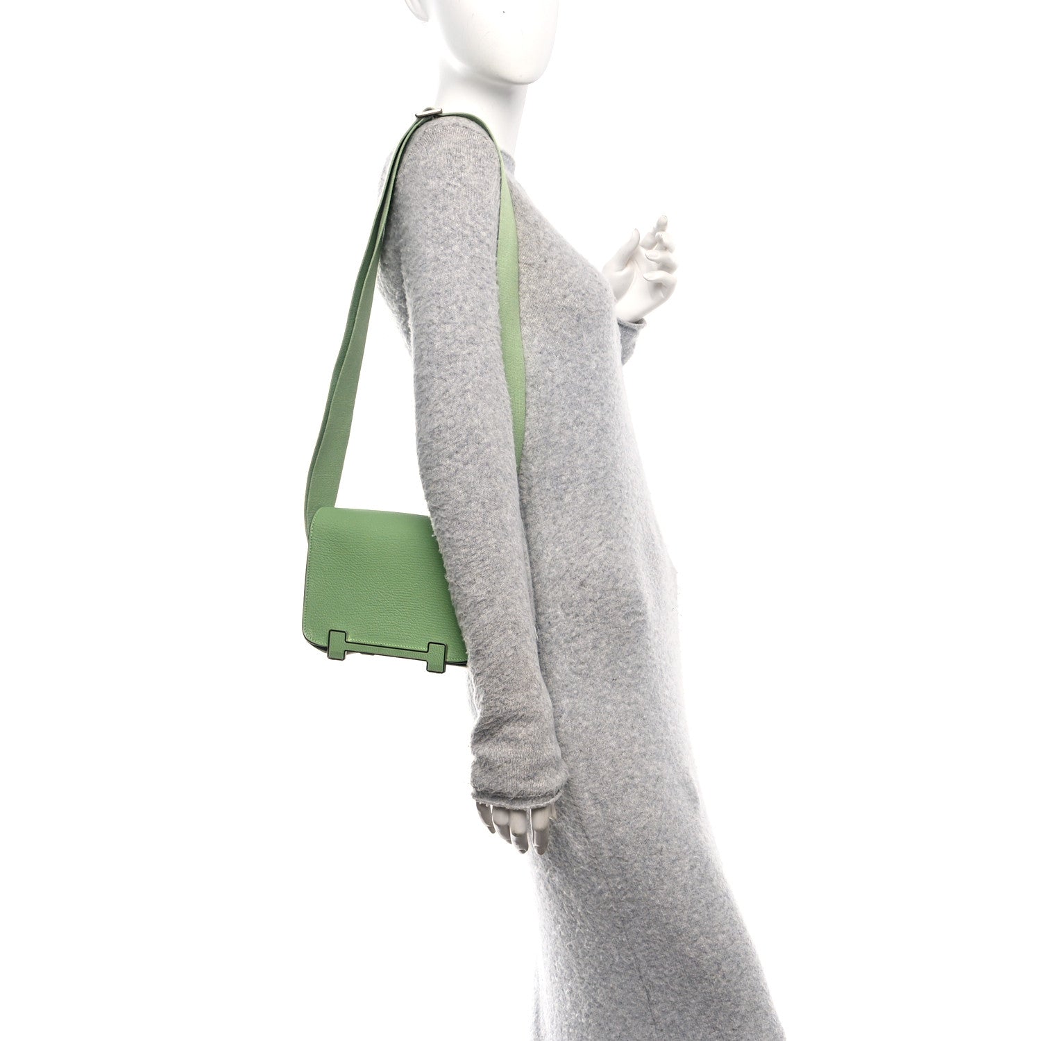 Hermes Chevre Mysore Geta Vert Criquet Vert Fizz 2 of 11