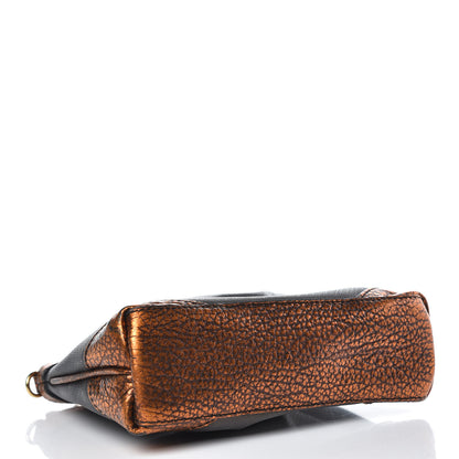 Burberry Smoked Check Cosmetic Case Black Gold 8 of 26