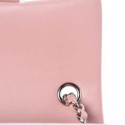 Chanel Sequin Striped Mini Flap Pink White 9 of 9