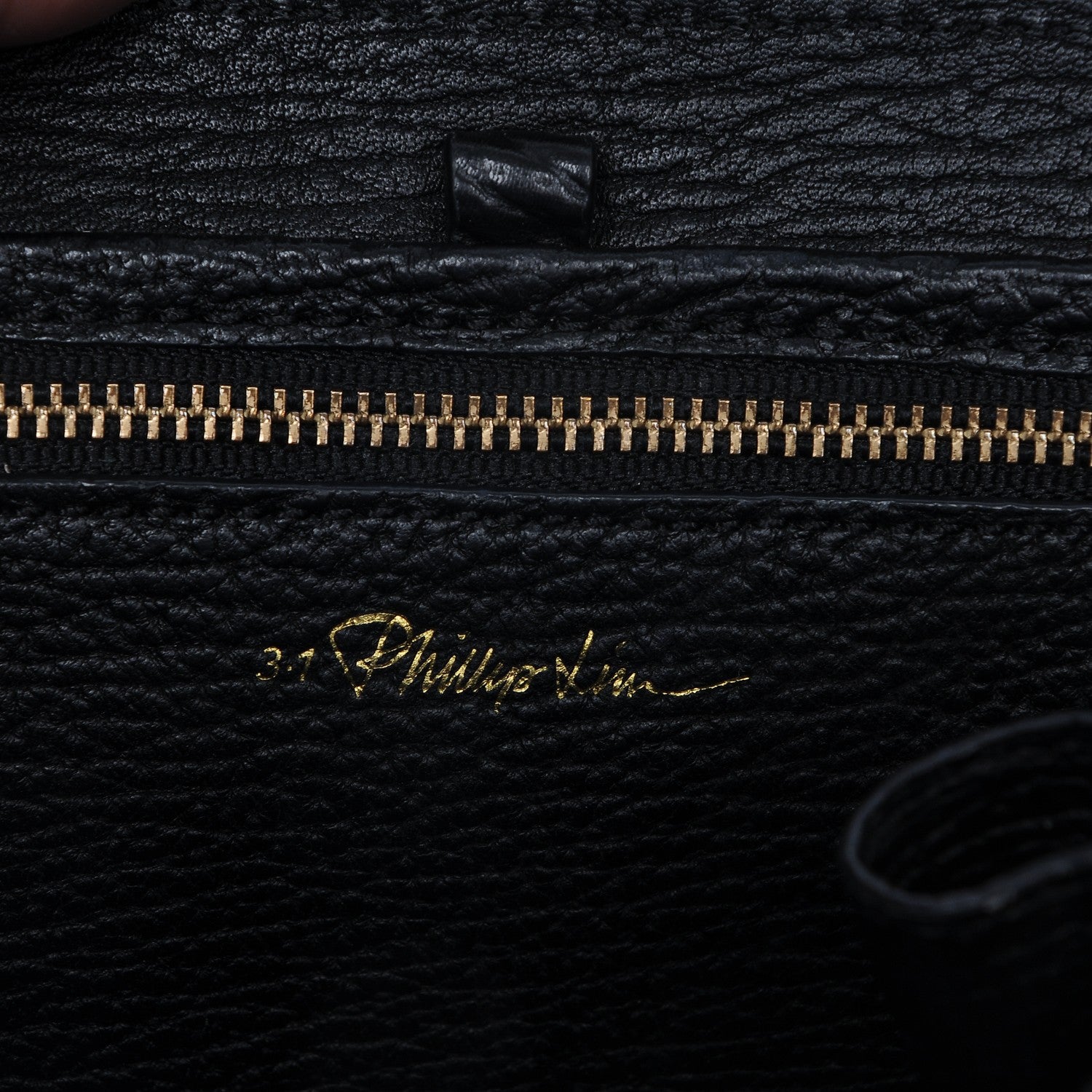 3.1 Phillip Lim 3.1 Textured Calfskin Mini Pashli Satchel Black 6 of 7