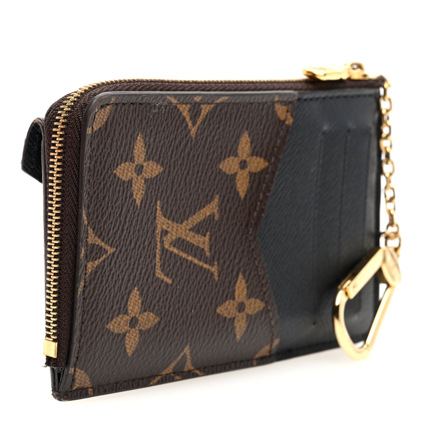 Monogram Recto Verso Card Holder Black