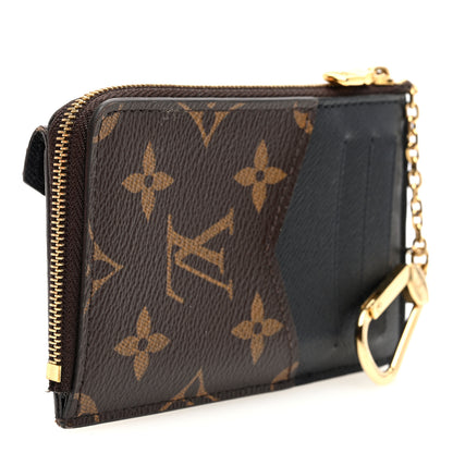 Louis Vuitton Monogram Recto Verso Card Holder Black 3 of 7