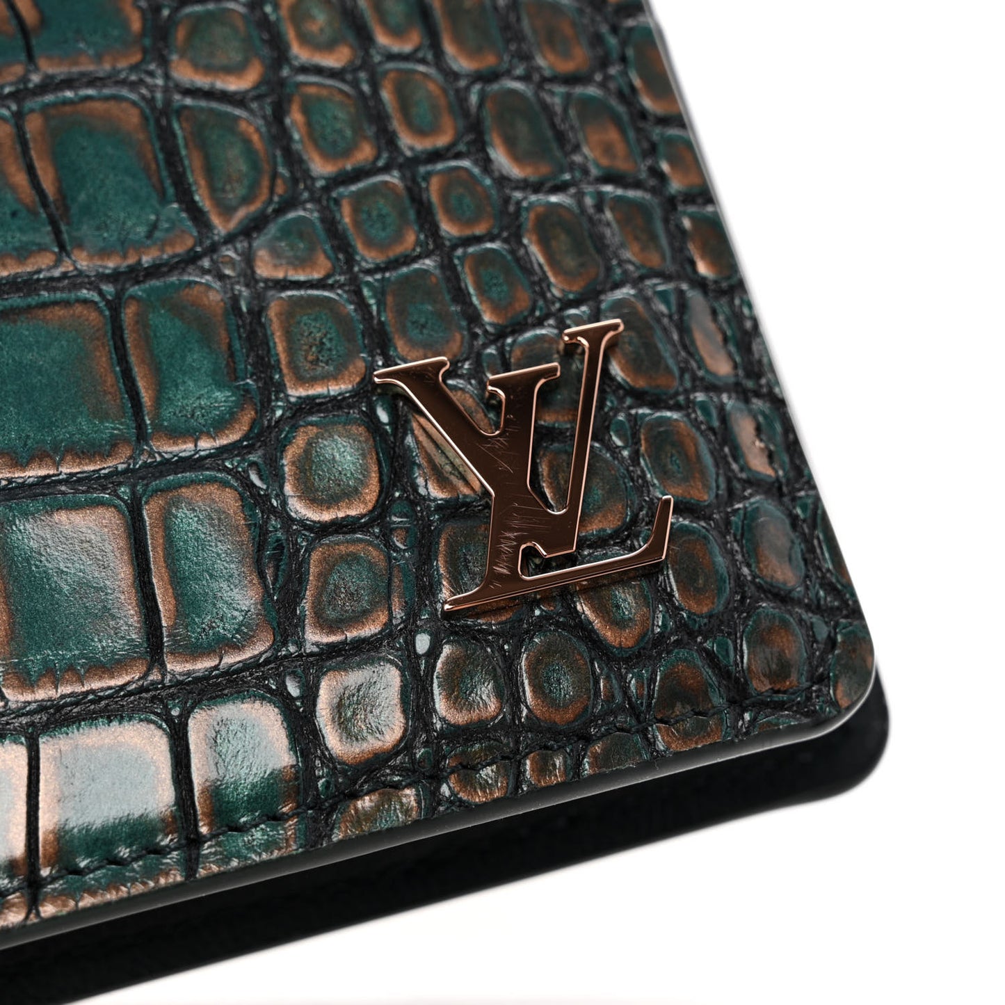 Alligator Brazza Wallet Metallic Copper