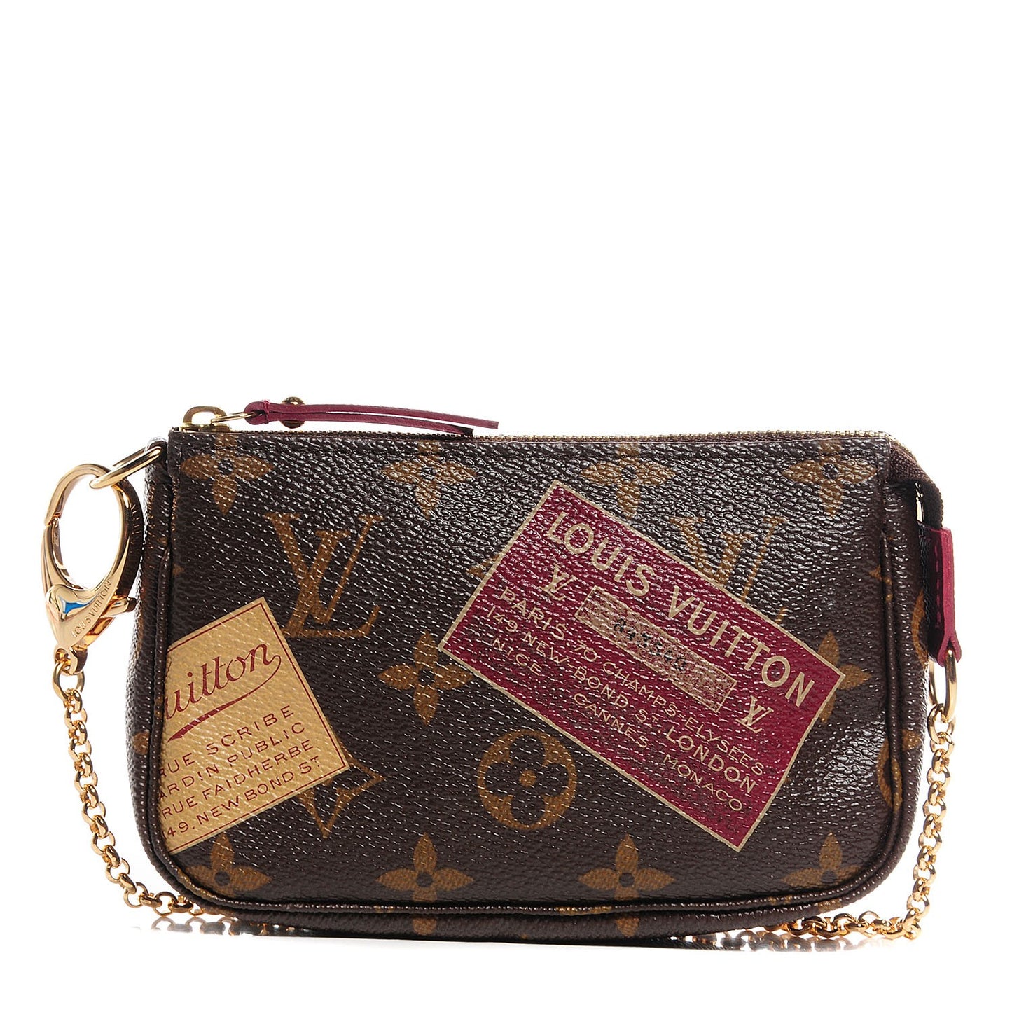 Monogram Stamp Mini Pochette Accessories
