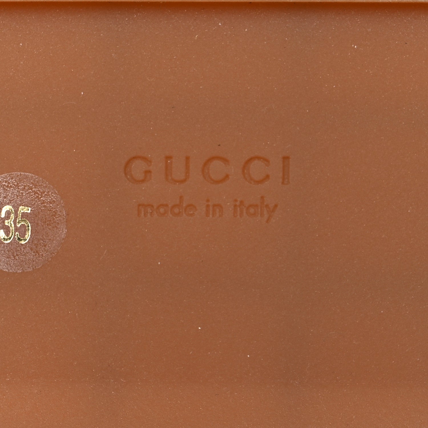 Gucci New Denim GG Monogram Angelina Platform 55mm Slide Sandals 35 Blue Tea 8 of 8