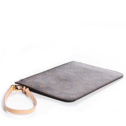 Louis Vuitton Monogram Neverfull MM GM Pochette Fuchsia 4 of 7
